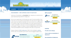 Desktop Screenshot of danskebaten.org
