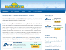 Tablet Screenshot of danskebaten.org